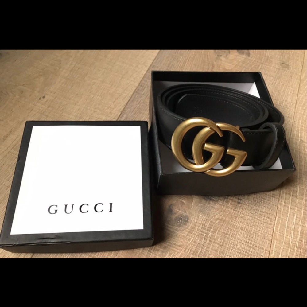 Black Leather Belt